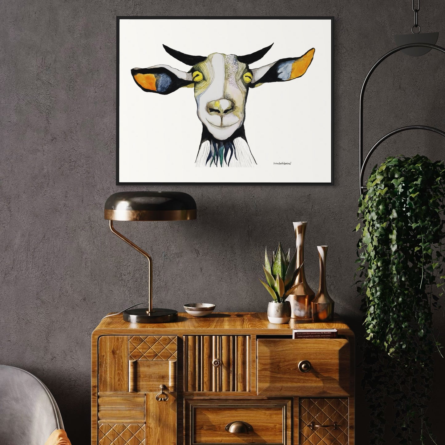 "Happy Goat"