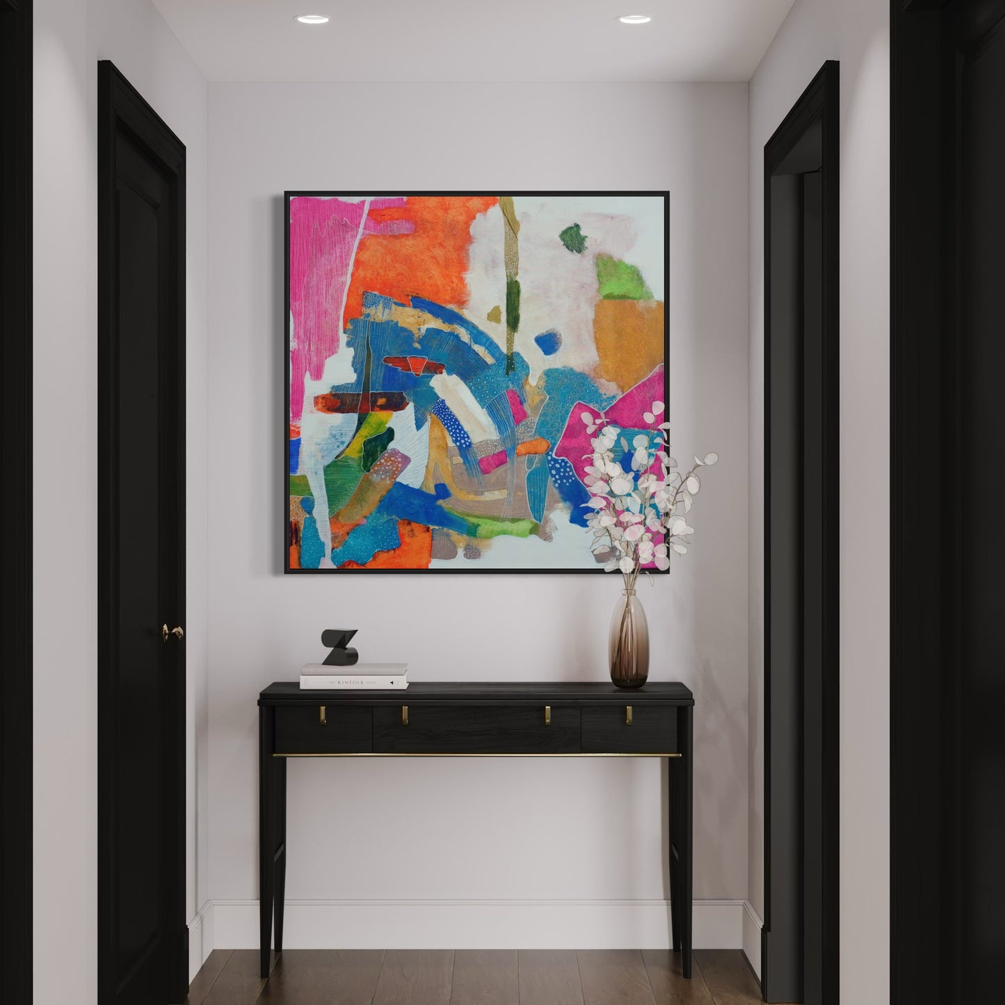 Fine Art Paper Print "Walking"