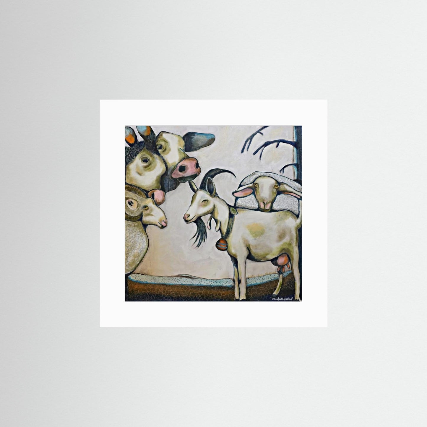 Fine Art Paper Print "Crowded"