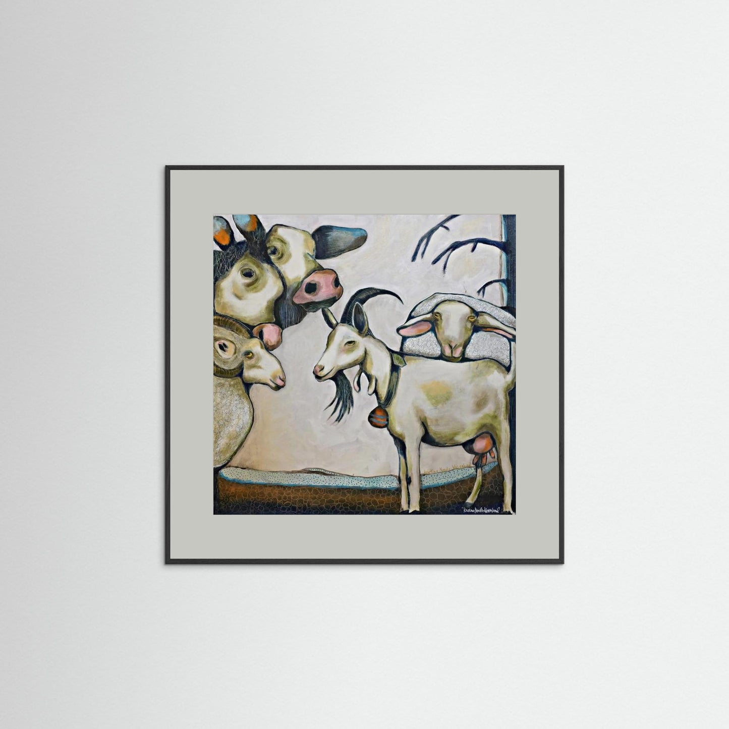 Fine Art Paper Print "Crowded"