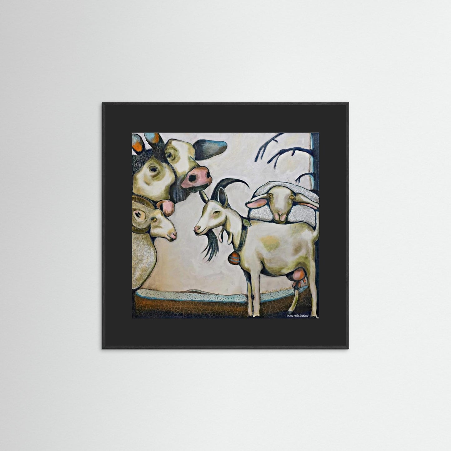 Fine Art Paper Print "Crowded"