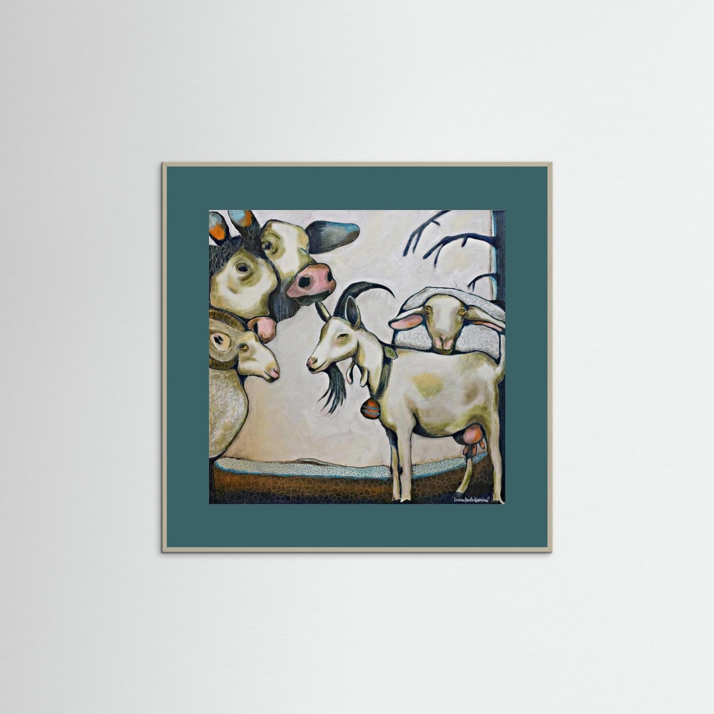 Fine Art Paper Print "Crowded"