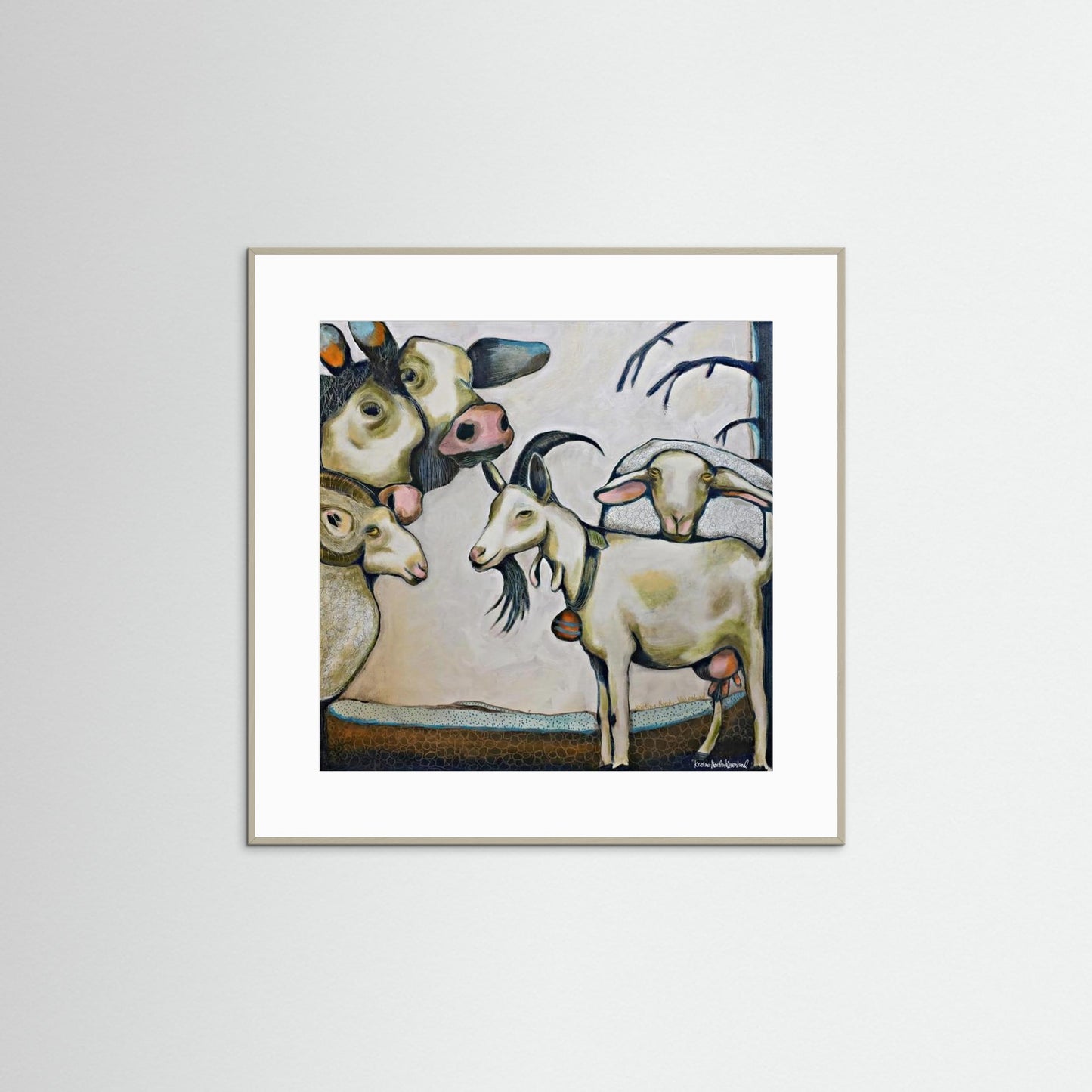 Fine Art Paper Print "Crowded"