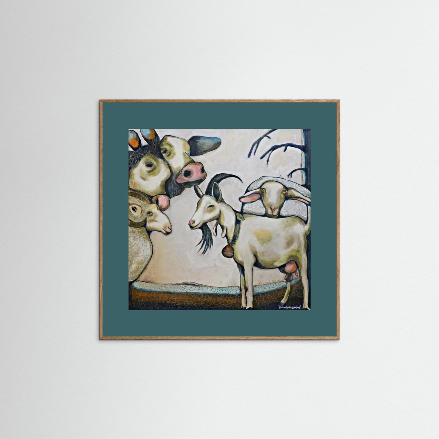 Fine Art Paper Print "Crowded"