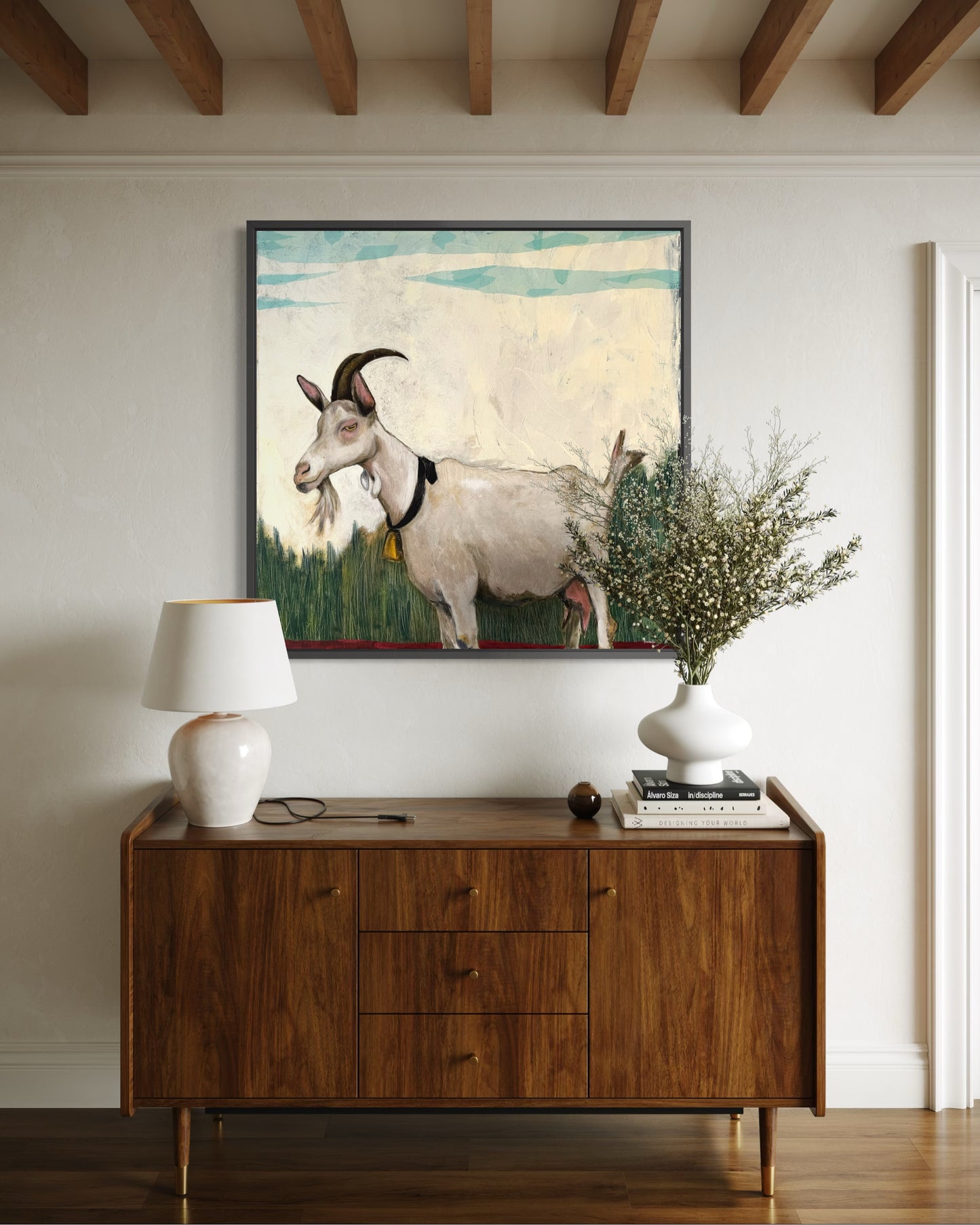 Impression sur toile "Chèvre"
