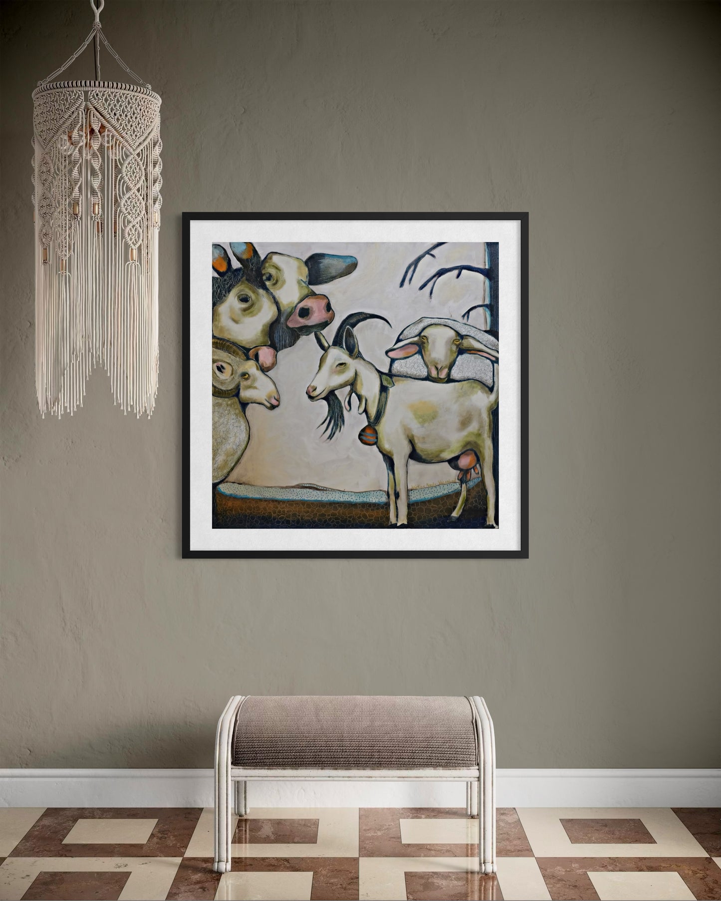 Fine Art Paper Print "Crowded"