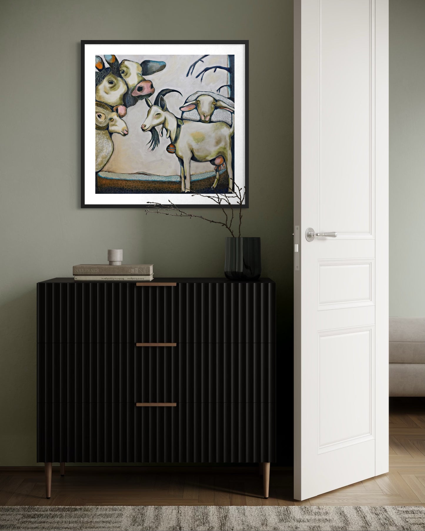 Fine Art Paper Print "Crowded"