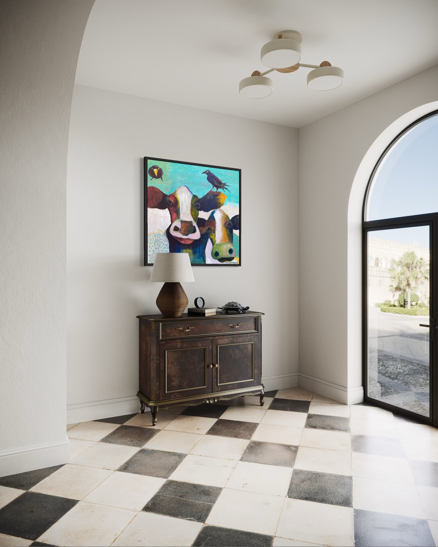 Impression sur toile "Birdland"