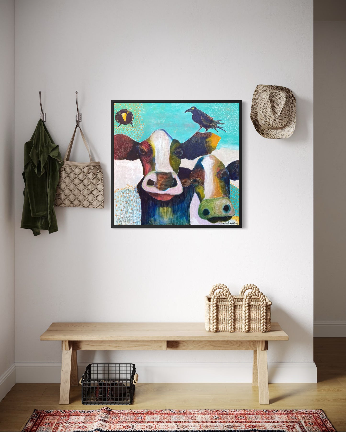 Impression sur toile "Birdland"