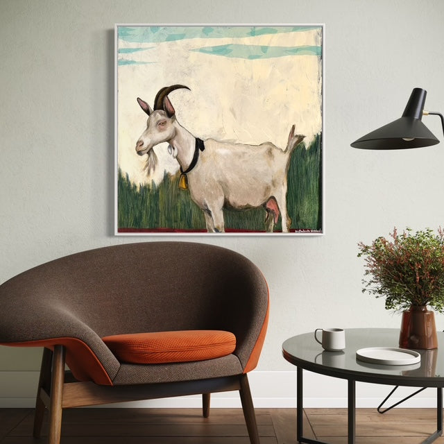 Fine Art Paper Print "Goat"