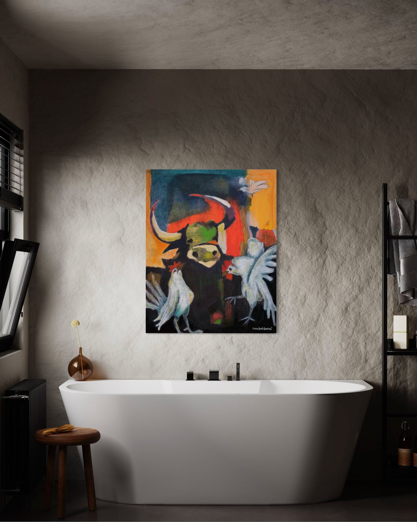 Impression sur toile "Je te vois"