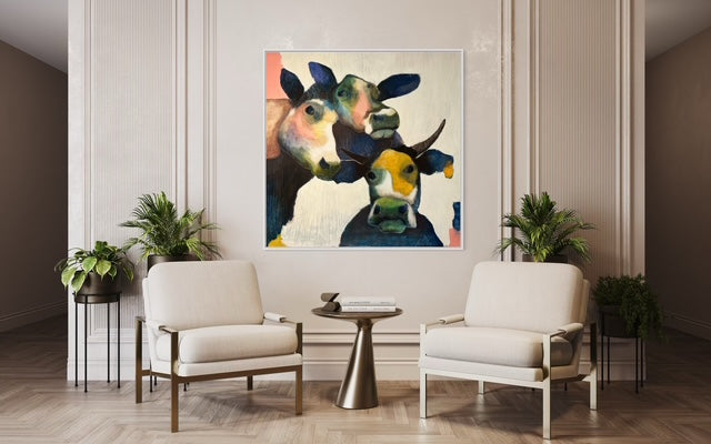 Fine Art Paper Print "Three ladies"