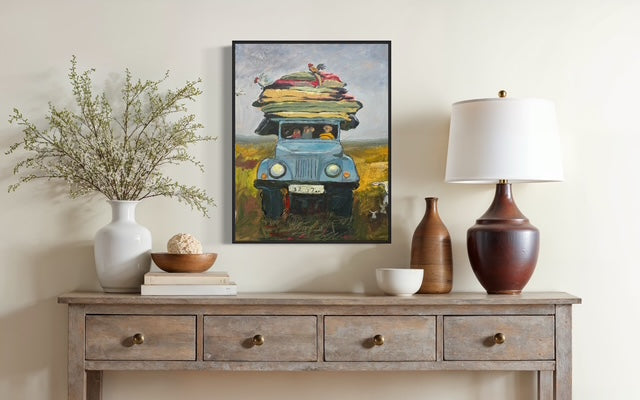 Leinwanddruck "Vagabond"