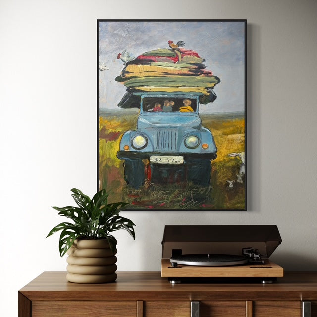 Impression sur toile « Vagabond »