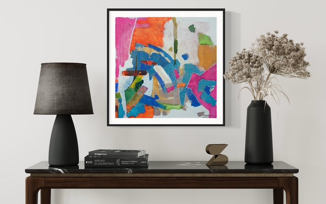 Fine Art Paper Print "Walking"