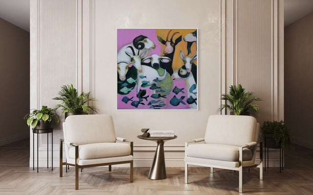 Fine Art Paper Print "Gone fishing"