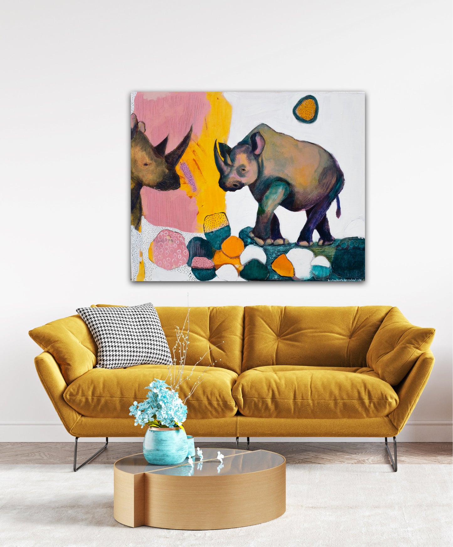 Canvas print "On our way"