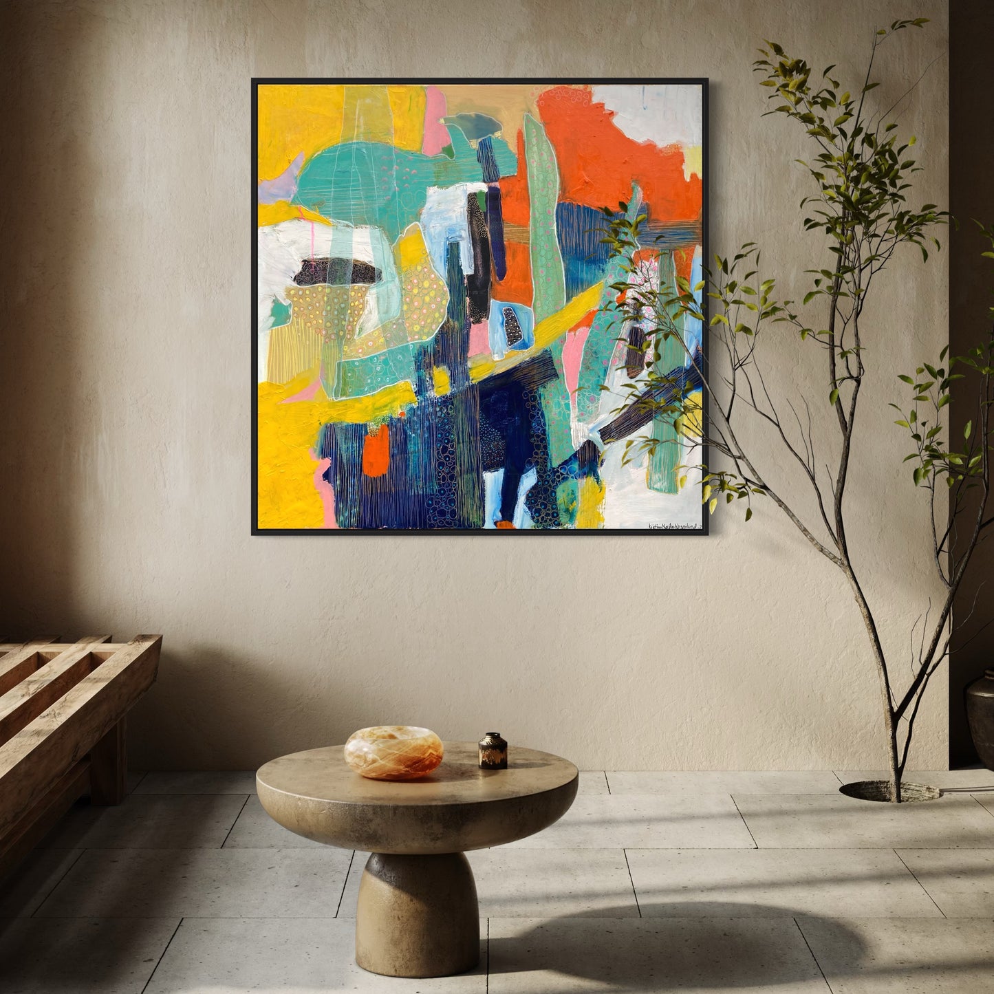 Fine Art Paper Print "Orange"