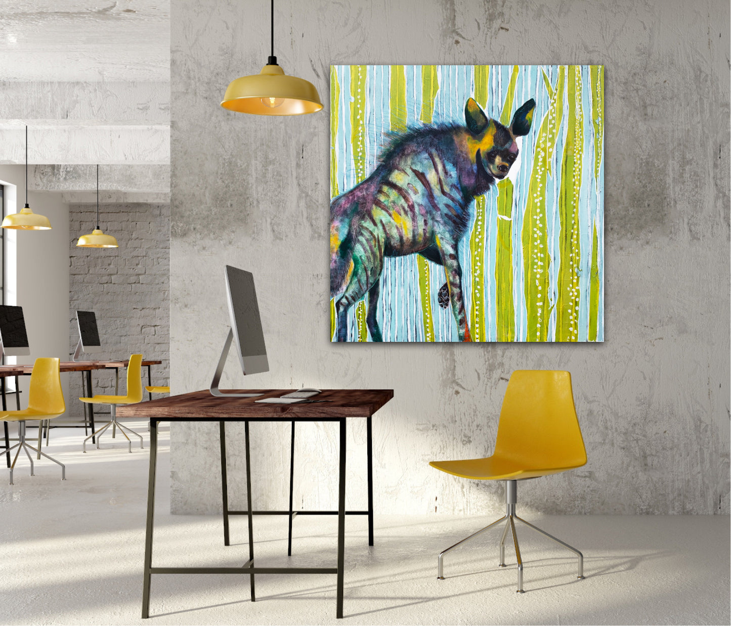 Canvasprint "Wild Dog"