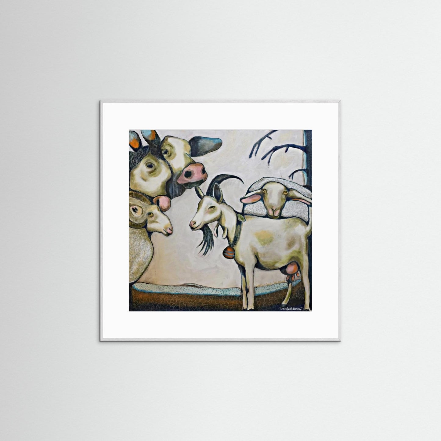 Fine Art Paper Print "Crowded"