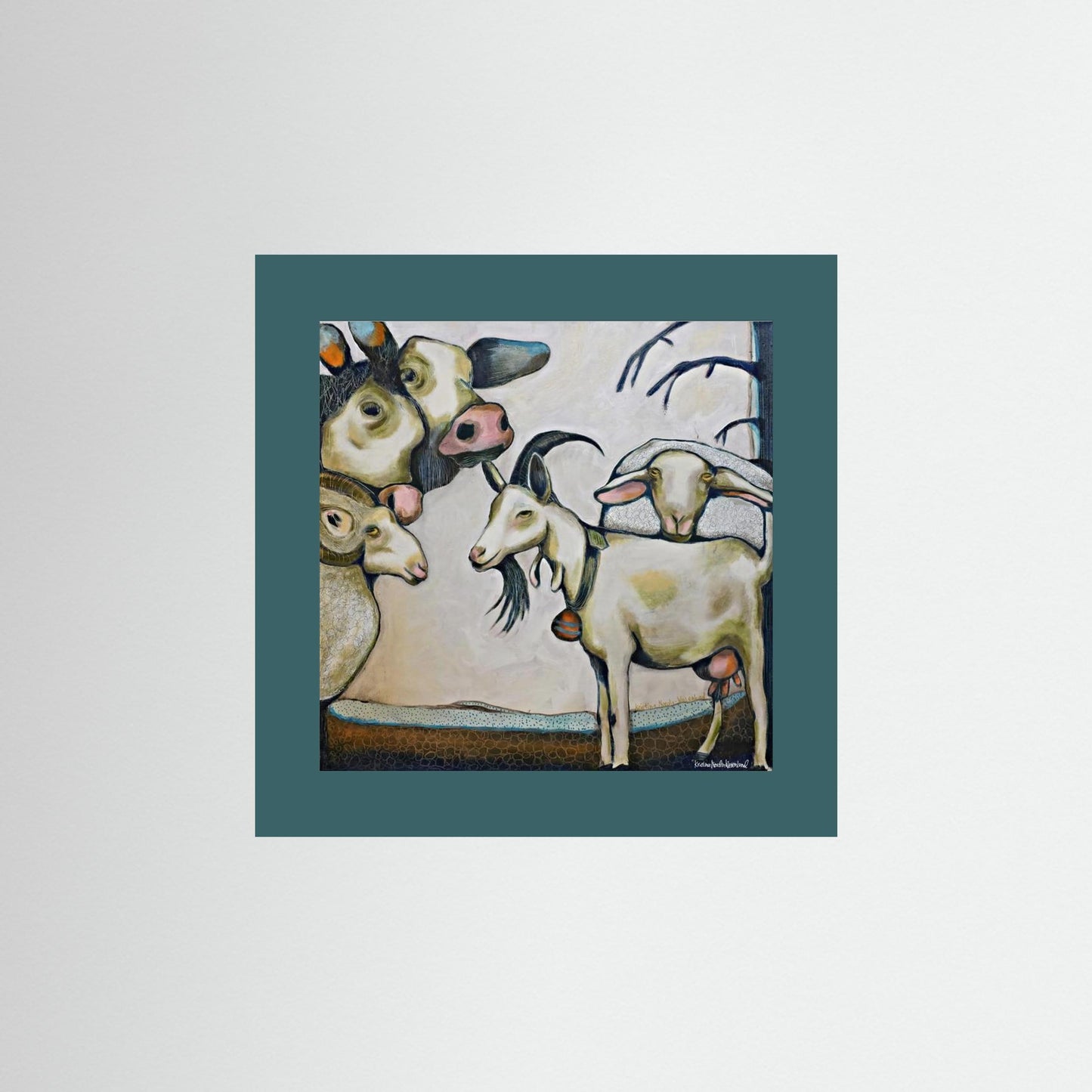 Fine Art Paper Print "Crowded"