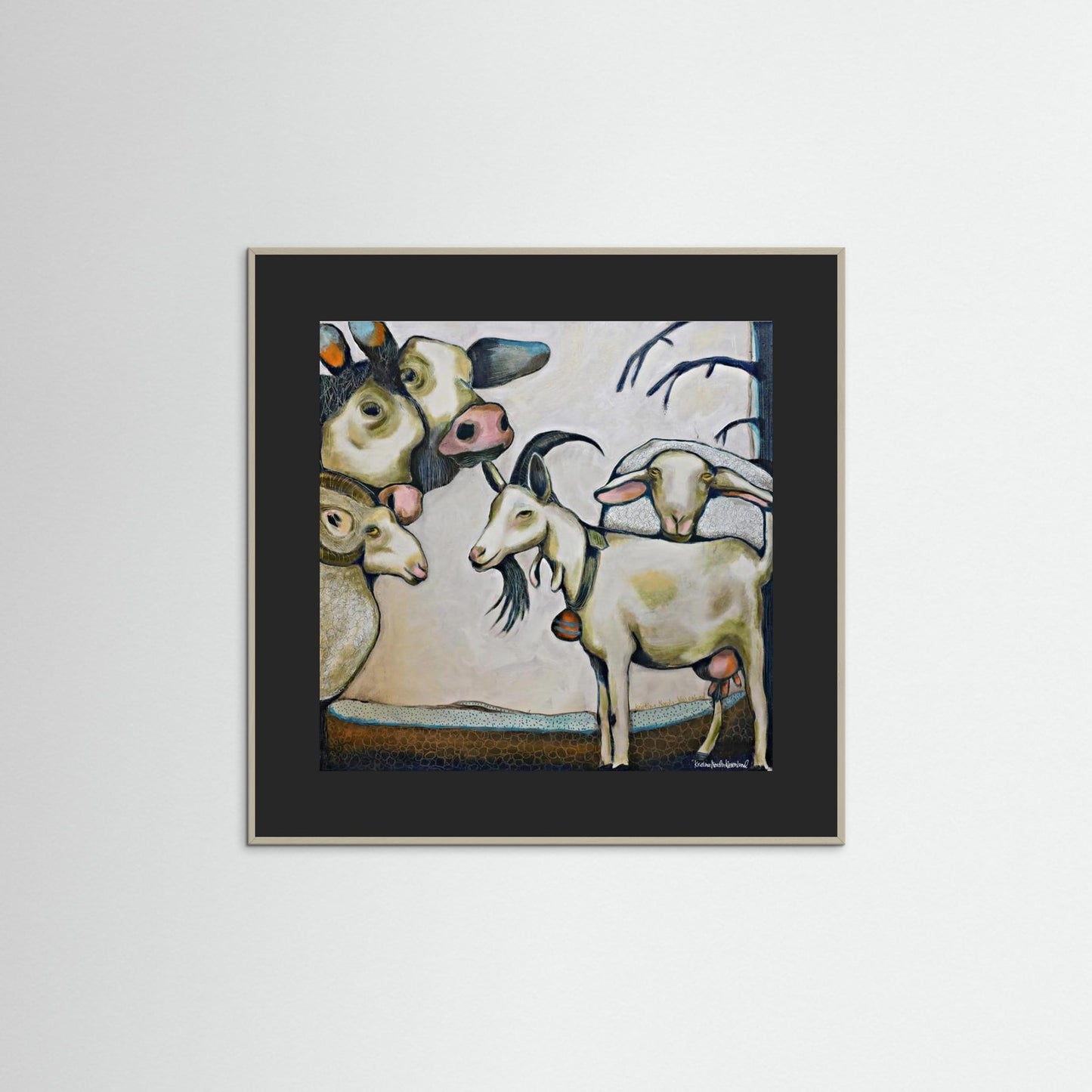 Fine Art Paper Print "Crowded"