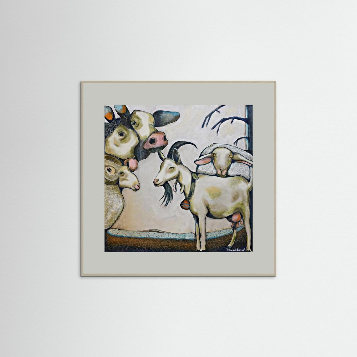 Fine Art Paper Print "Crowded"