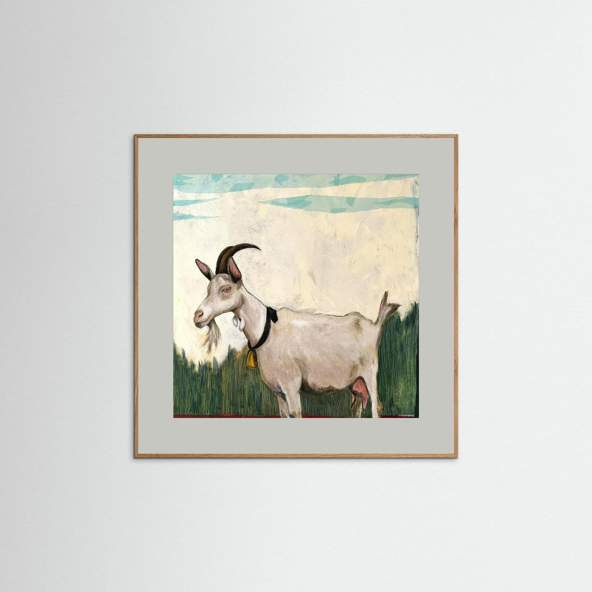 Fine Art Paper Print "Goat"