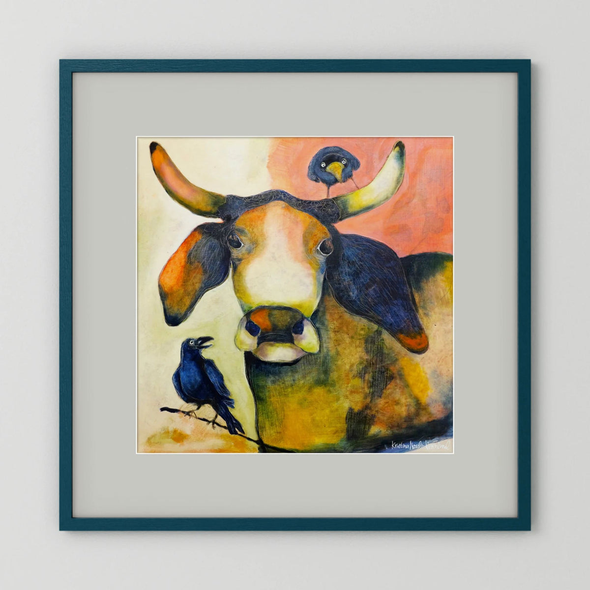 Fine Art Paper Print "Buddies"