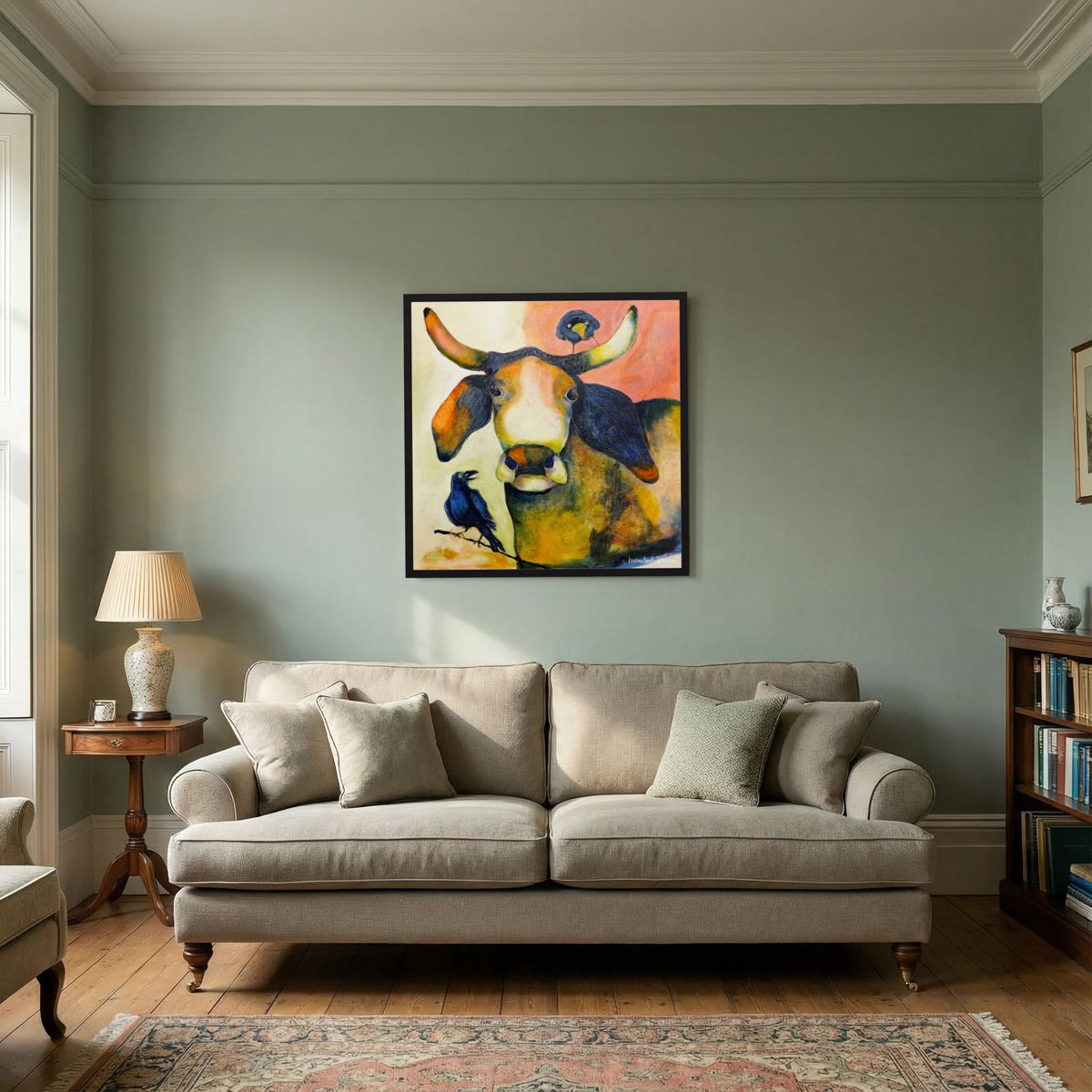 Fine Art Paper Print "Buddies"