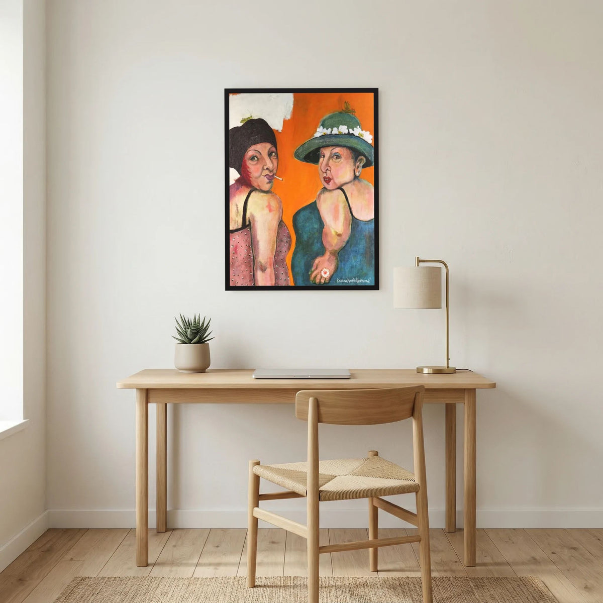 Fine Art Paper Print "Hi there"