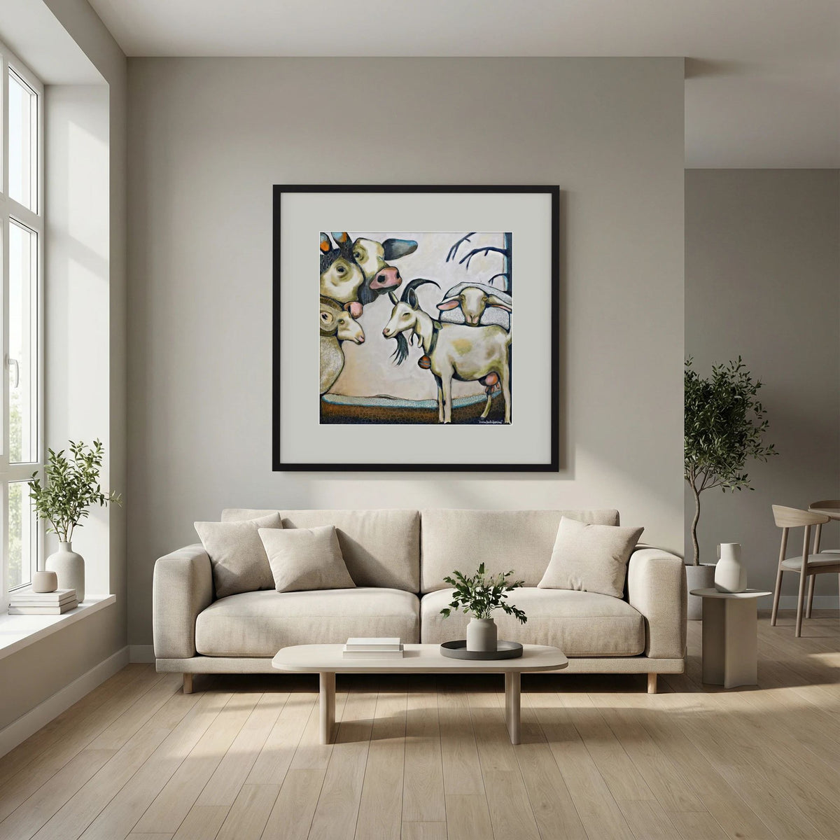 Fine Art Paper Print "Crowded"
