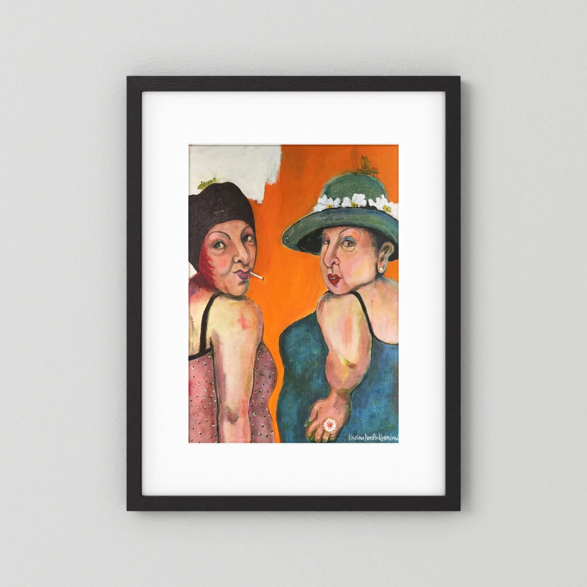 Fine Art Paper Print "Hi there"