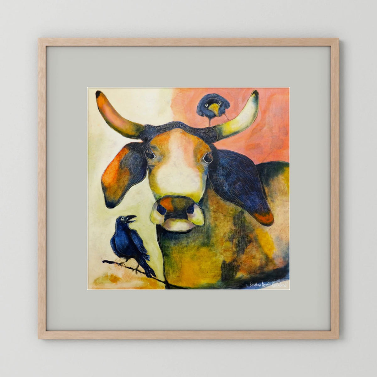 Fine Art Paper Print "Buddies"