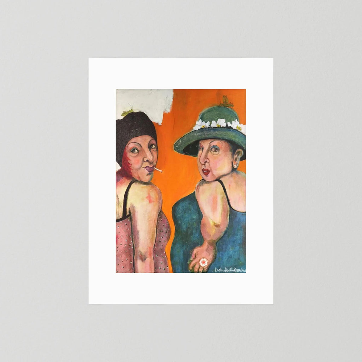 Fine Art Paper Print "Hi there"