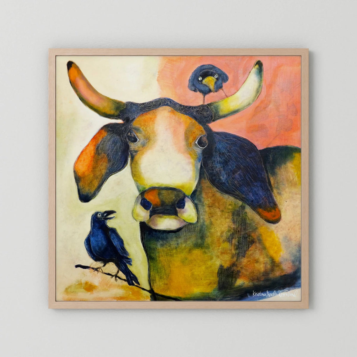 Fine Art Paper Print "Buddies"