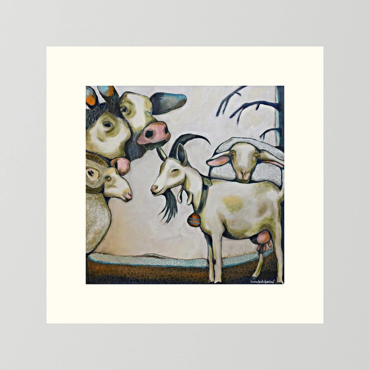Fine Art Paper Print "Crowded"