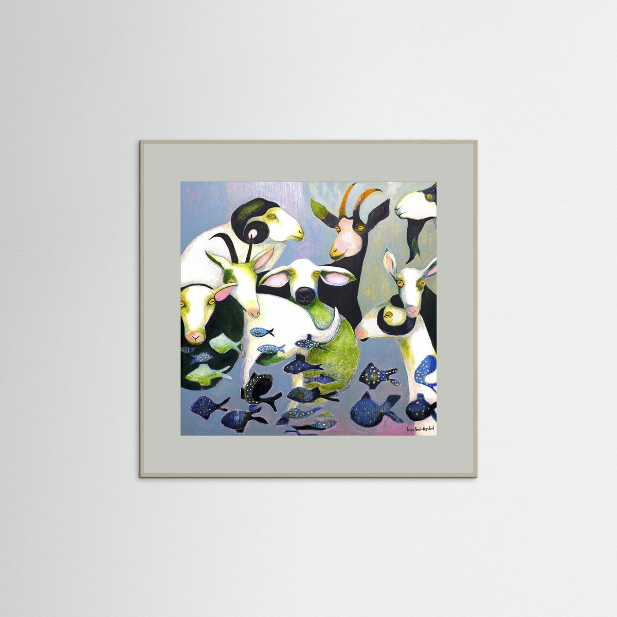 Fine Art Paper Print "Gone fishing"