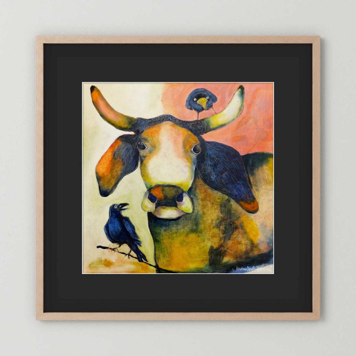 Fine Art Paper Print "Buddies"