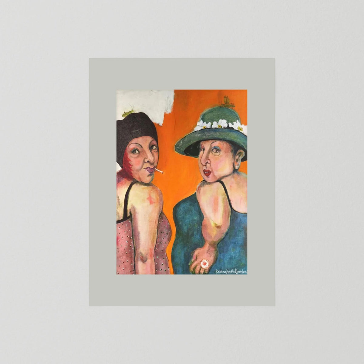 Fine Art Paper Print "Hi there"