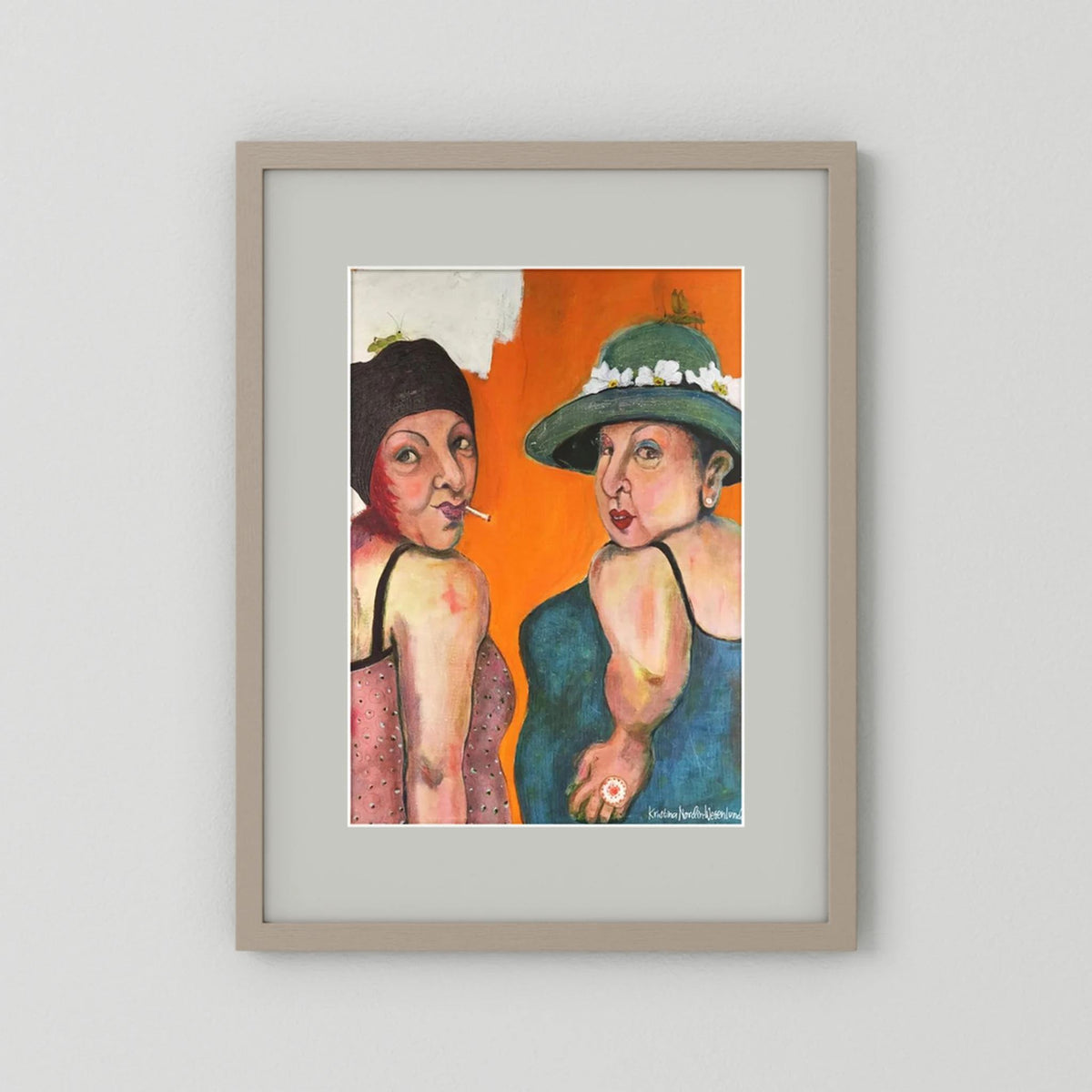 Fine Art Paper Print "Hi there"