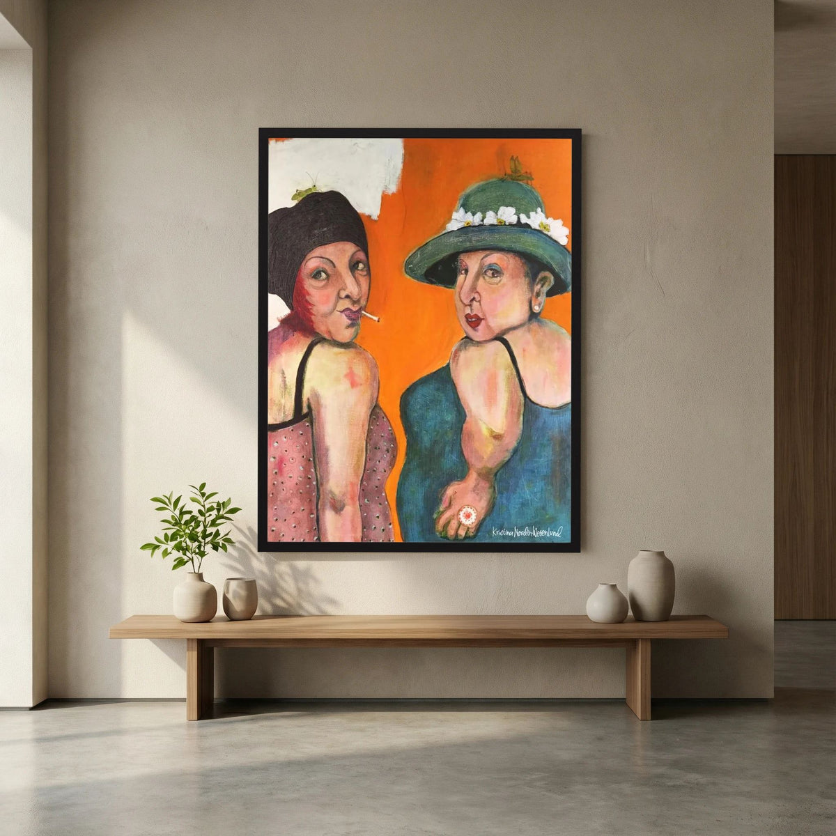 Fine Art Paper Print "Hi there"