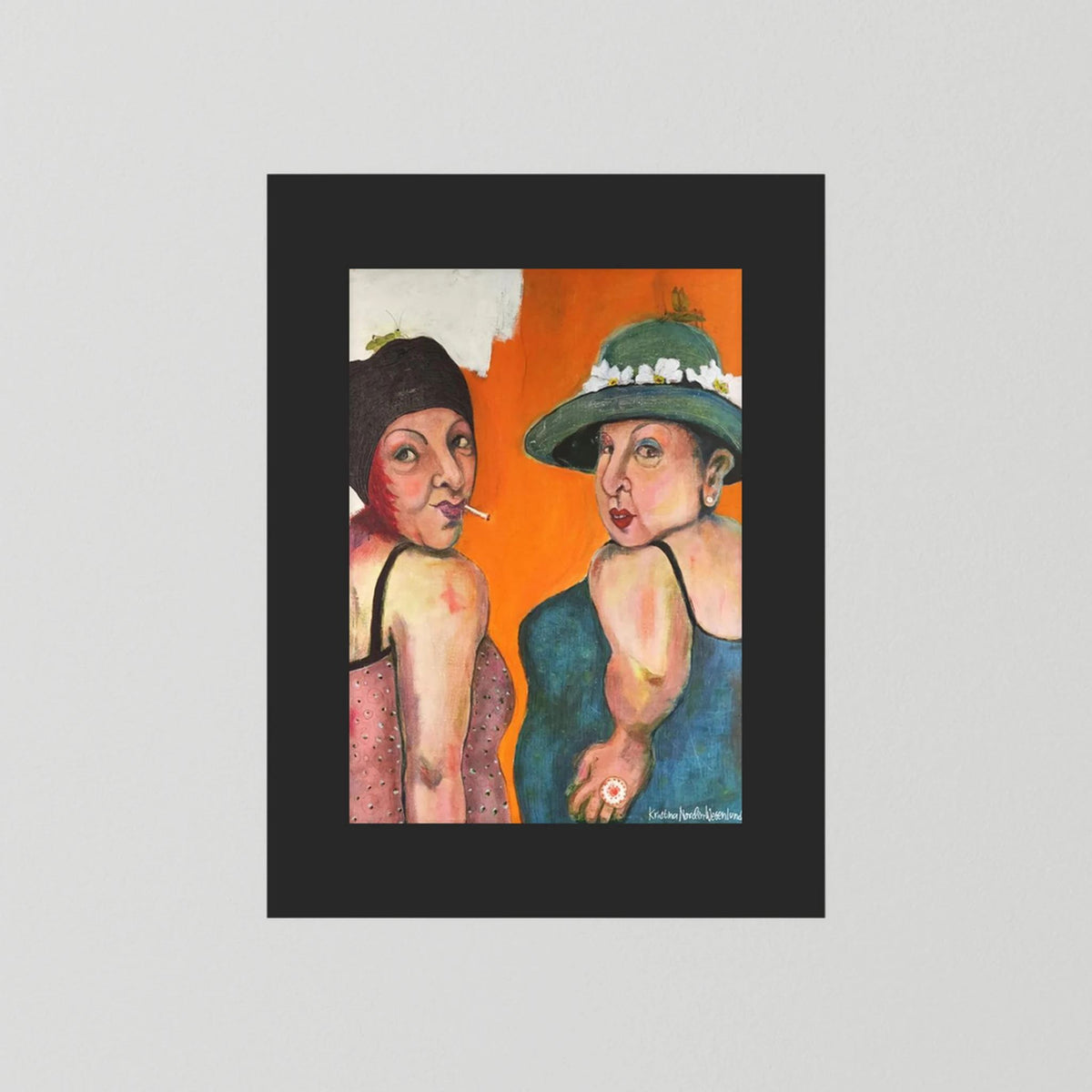 Fine Art Paper Print "Hi there"