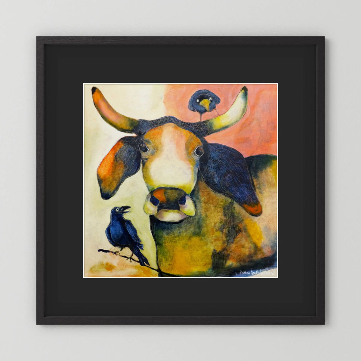 Fine Art Paper Print "Buddies"