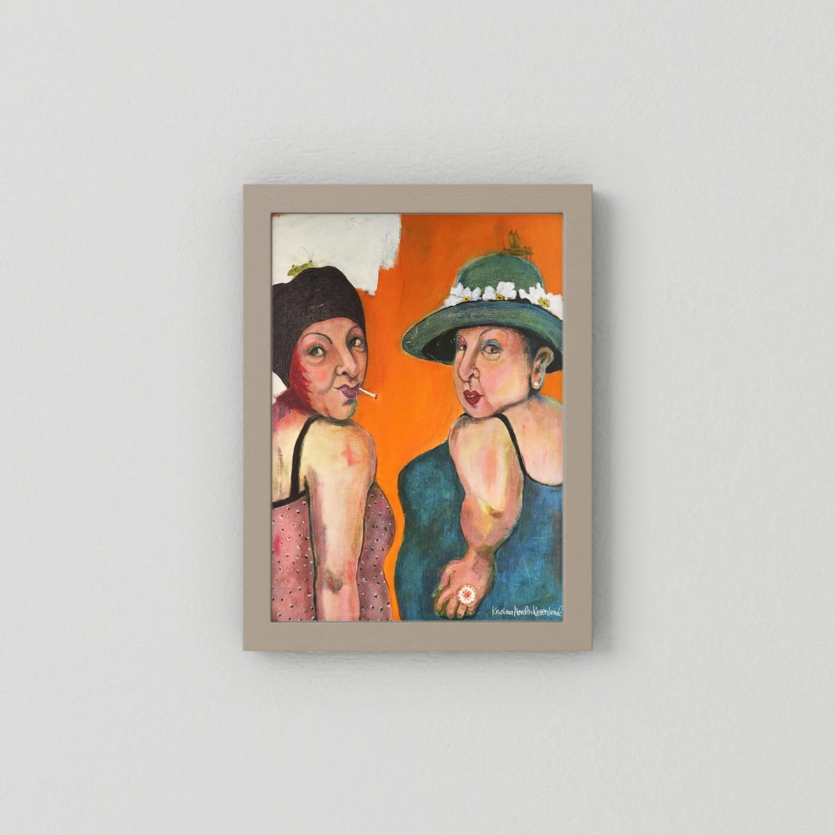 Fine Art Paper Print "Hi there"