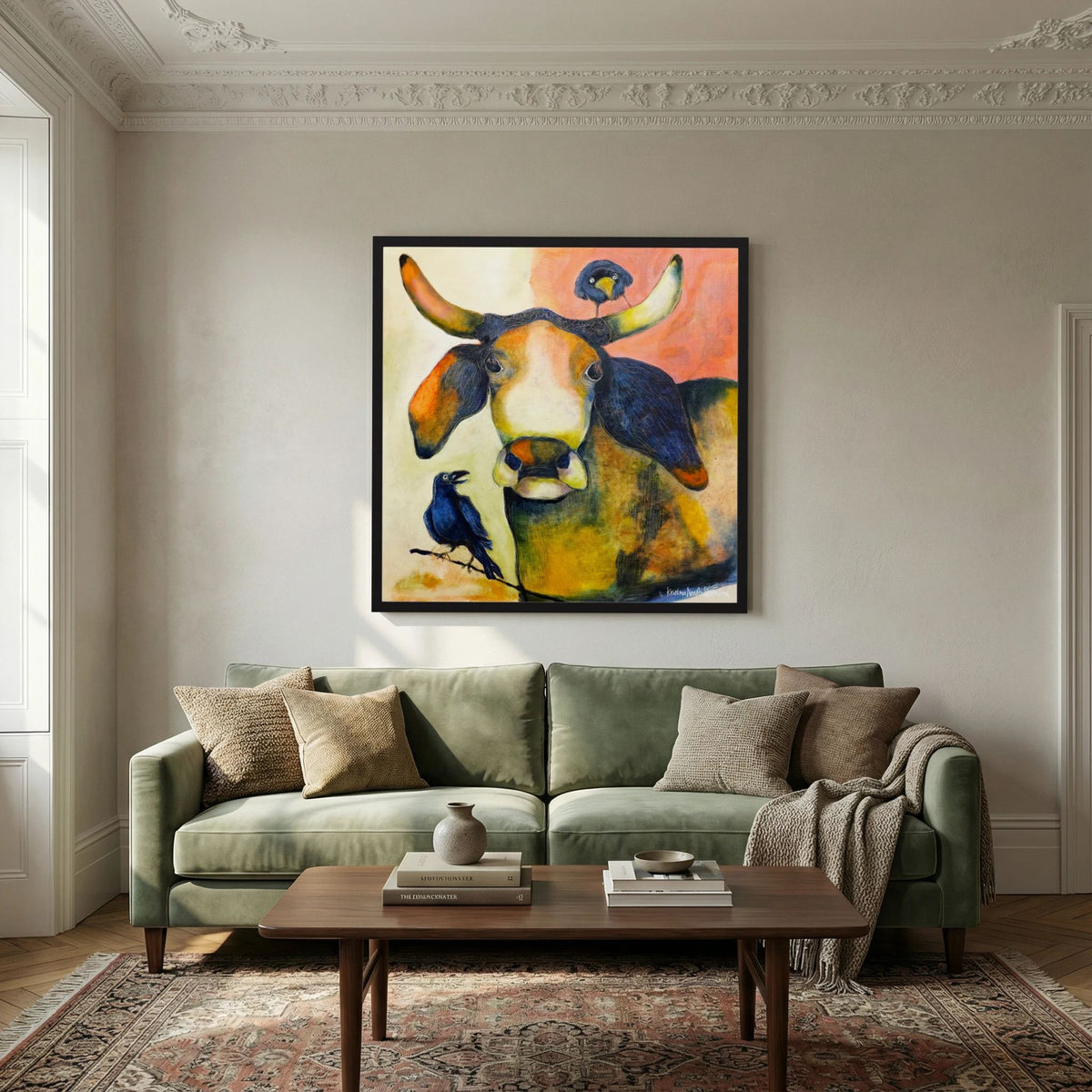 Fine Art Paper Print "Buddies"