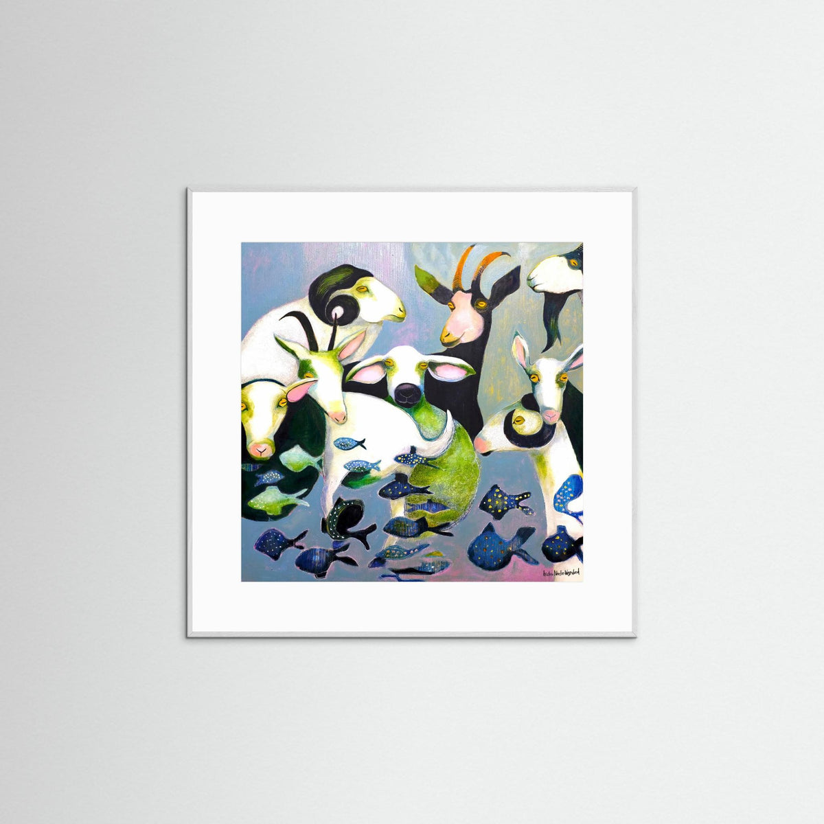Fine Art Paper Print "Gone fishing"