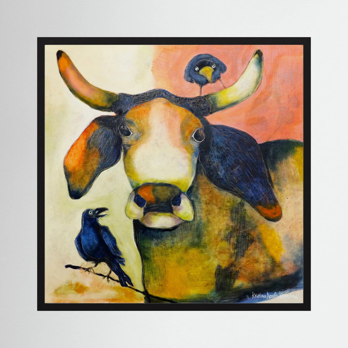 Fine Art Paper Print "Buddies"