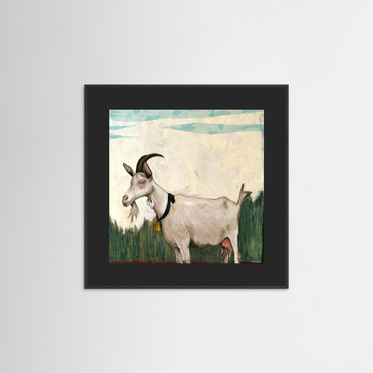 Fine Art Paper Print "Goat"
