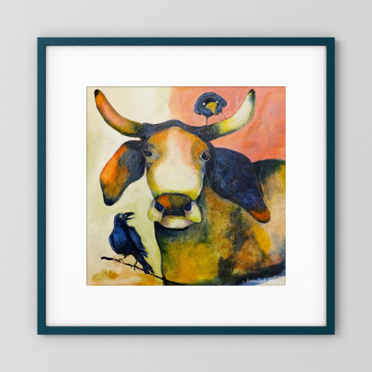 Fine Art Paper Print "Buddies"